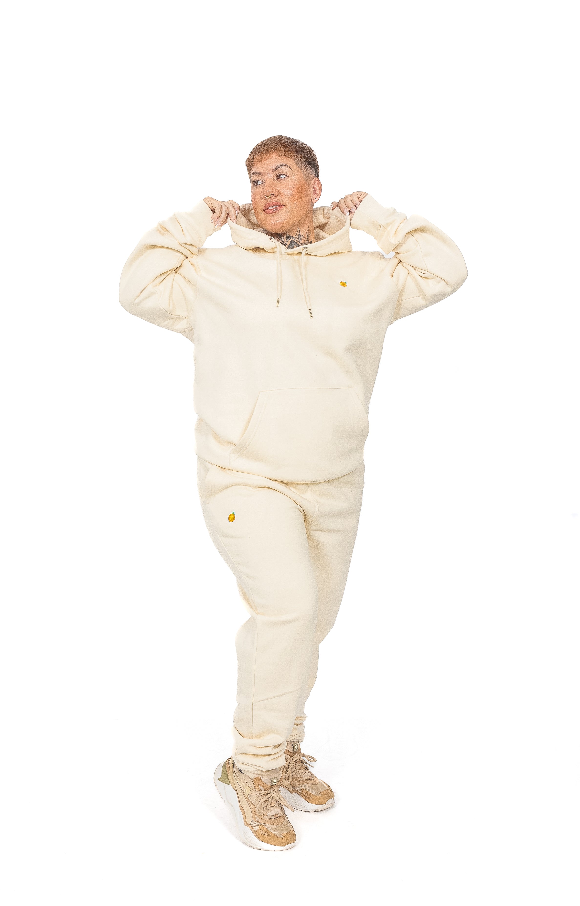 Natural Raw Pineapple Premium Organic Joggers