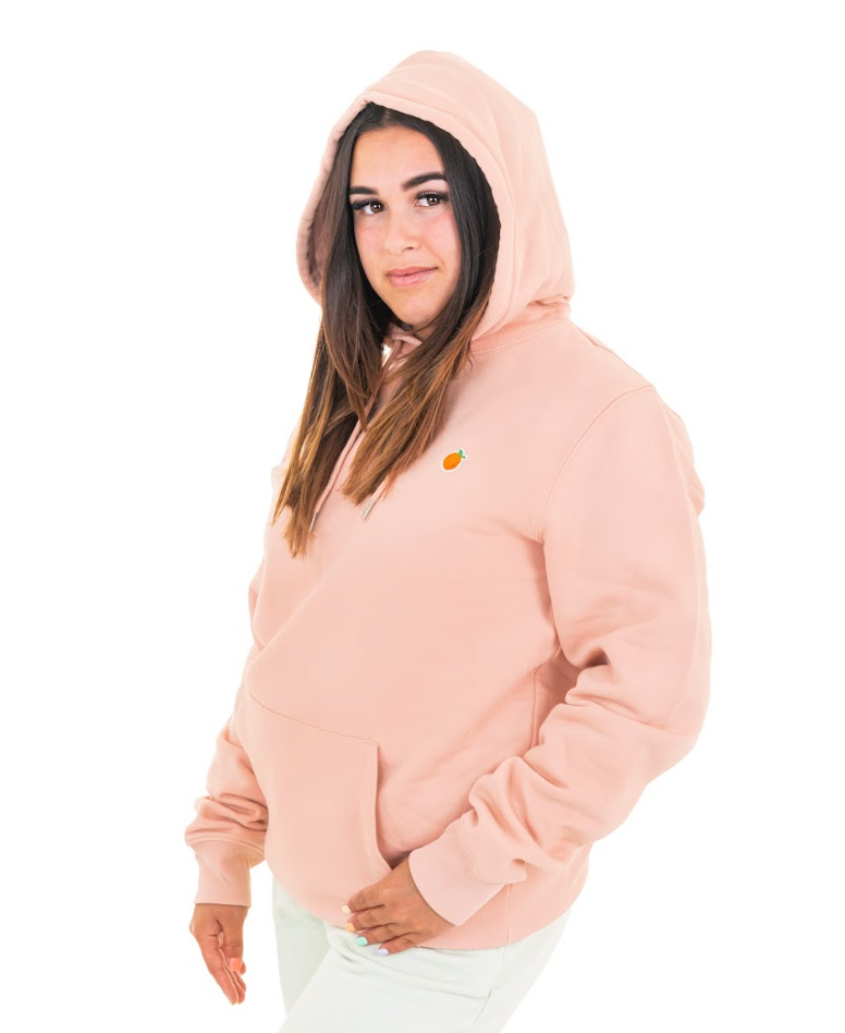 Orange Premium Organic Hoodie