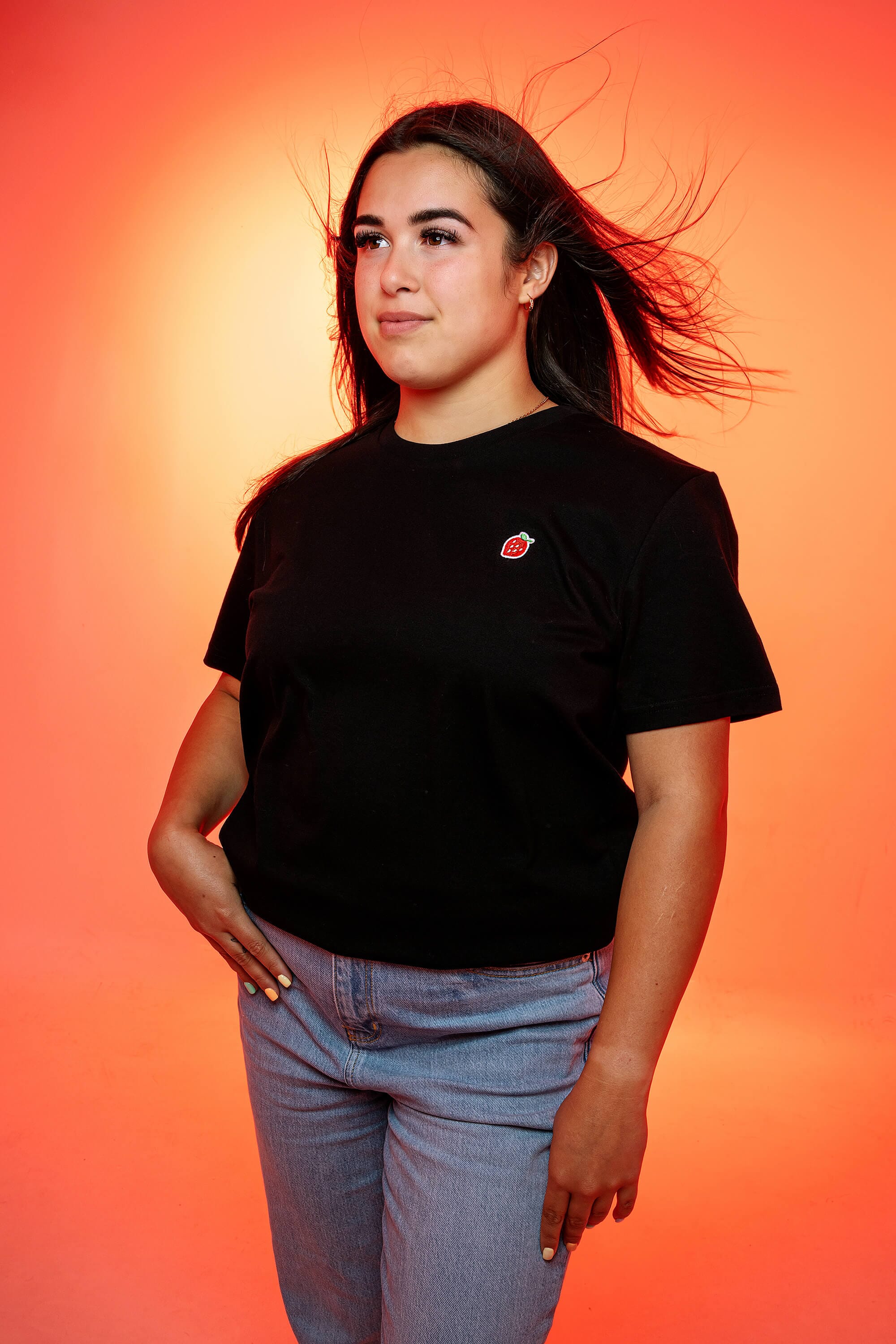 Black Strawberry Premium Organic T-Shirt T-Shirt FROOTco