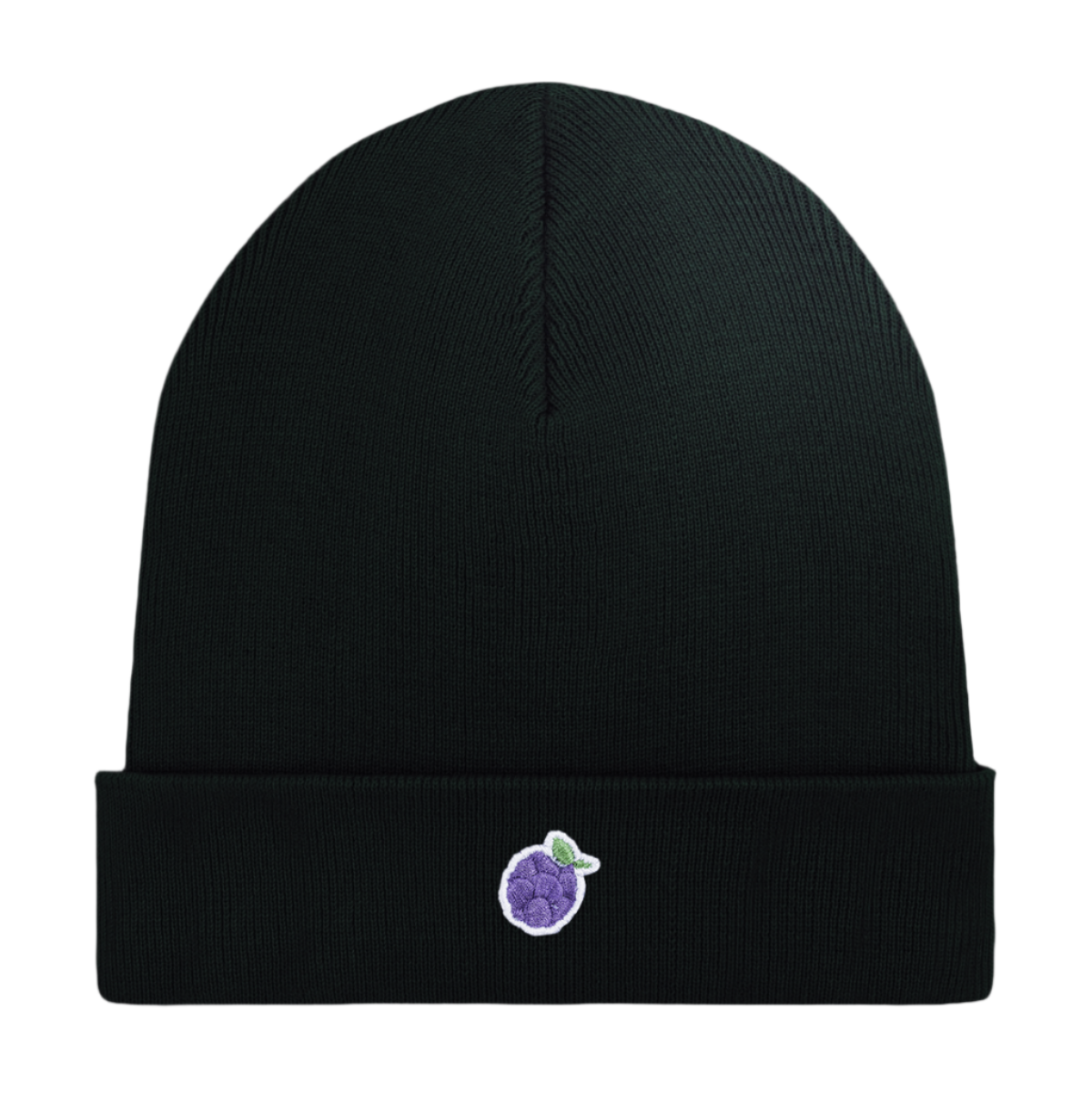 Black Blackberry Organic Beanie