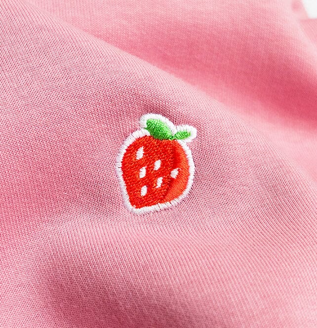 Pink Strawberry Premium Organic T-Shirt T-Shirt FROOTco