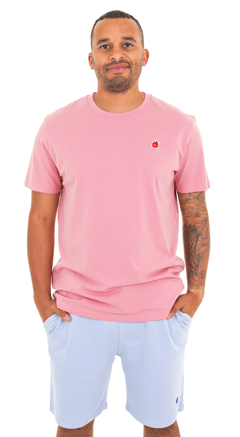 Pink Strawberry Premium Organic T-Shirt T-Shirt FROOTco