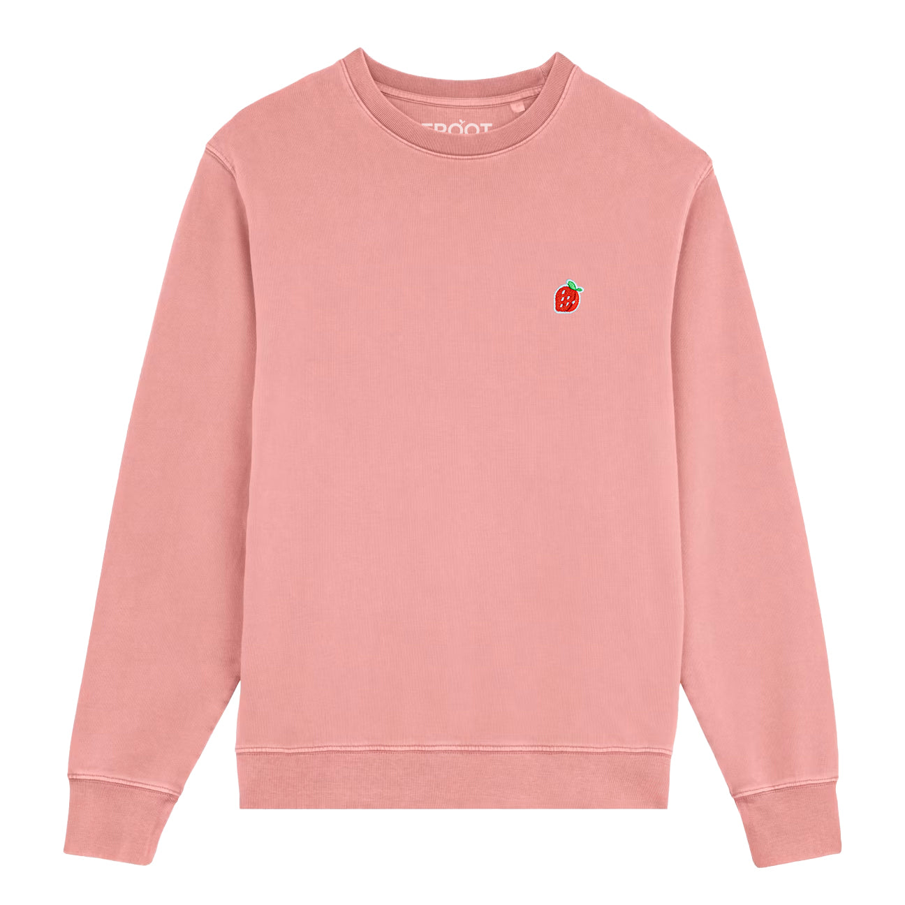 Pink Strawberry Premium Organic Crewneck
