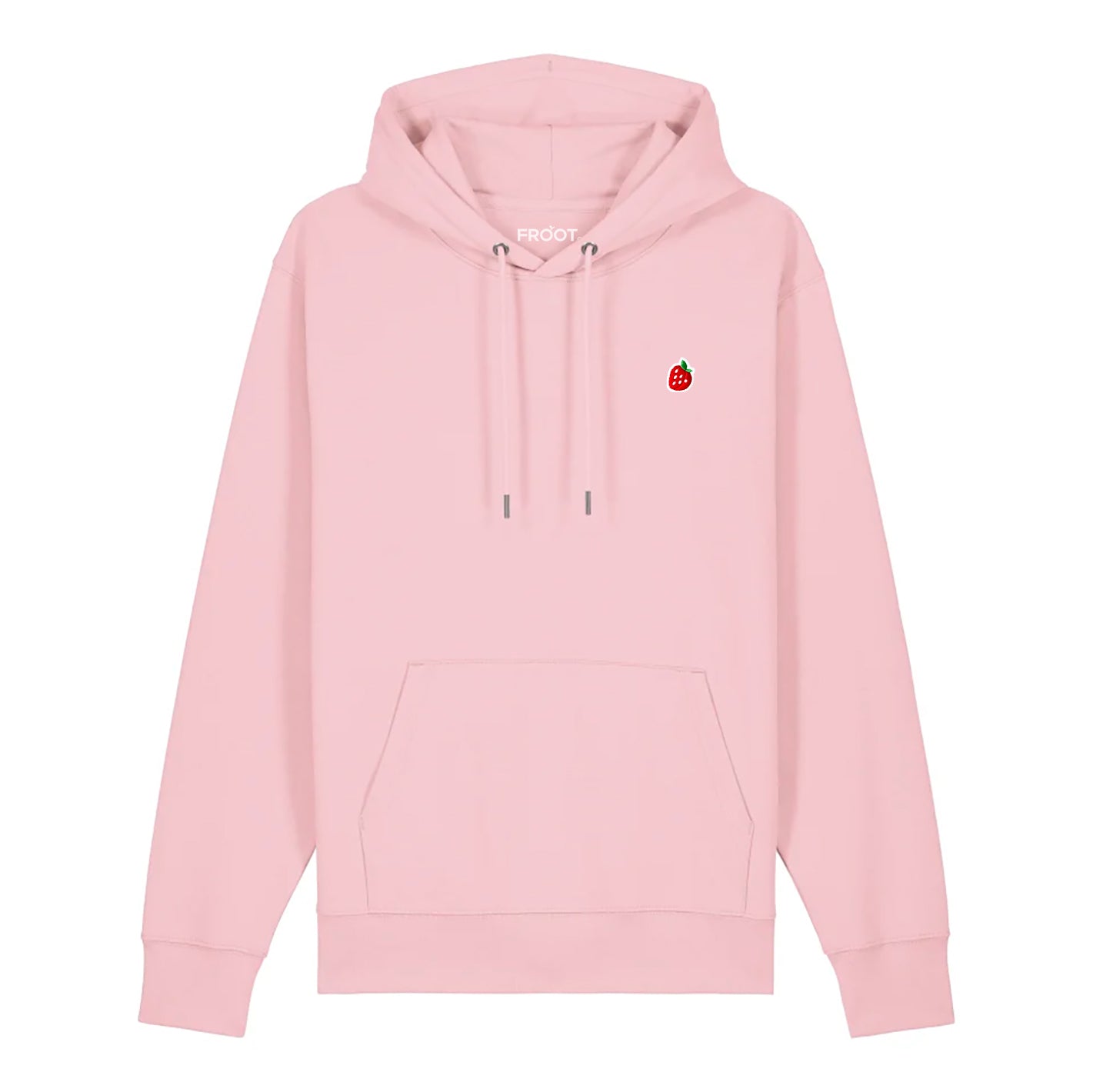 Baby Pink Strawberries & Cream Premium Hoodie