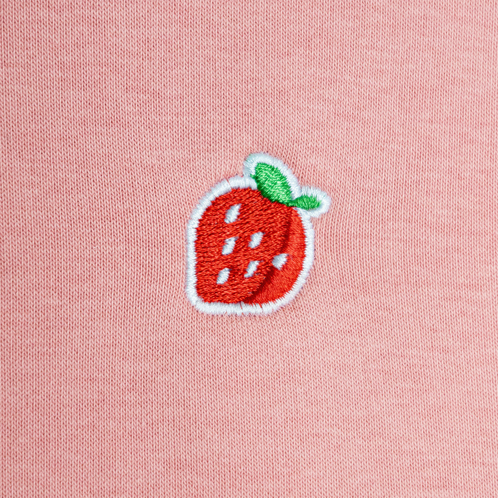 Pink Strawberry Premium Organic Crewneck