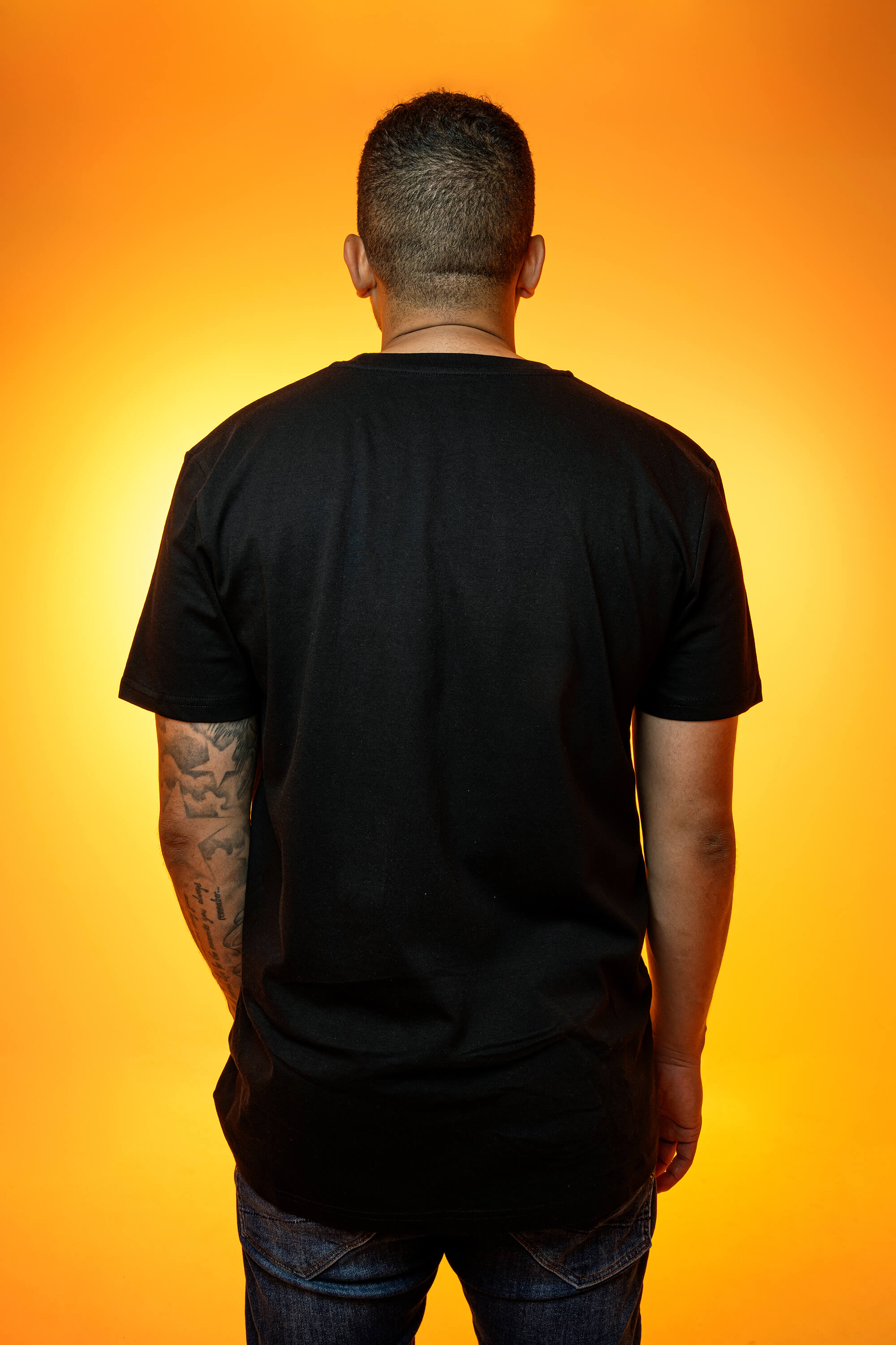 Black Orange Premium Organic T-Shirt