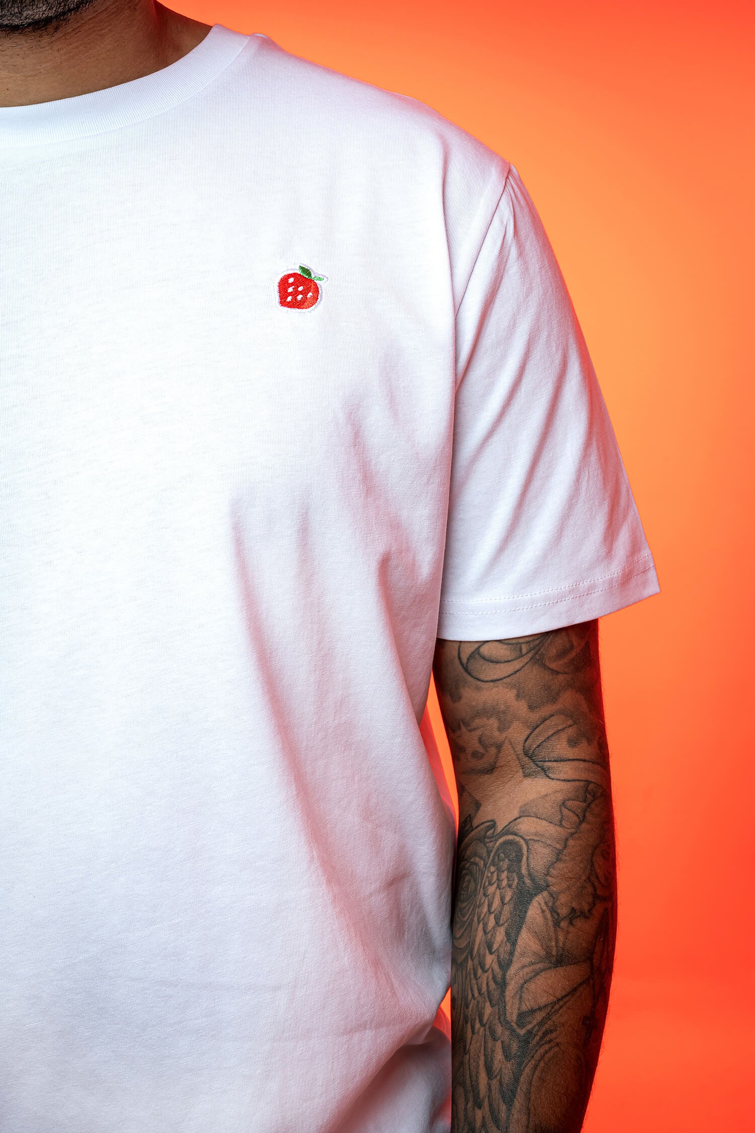 White Strawberry Premium Organic T-Shirt
