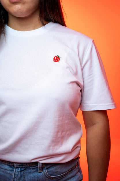 White Strawberry Premium Organic T-Shirt