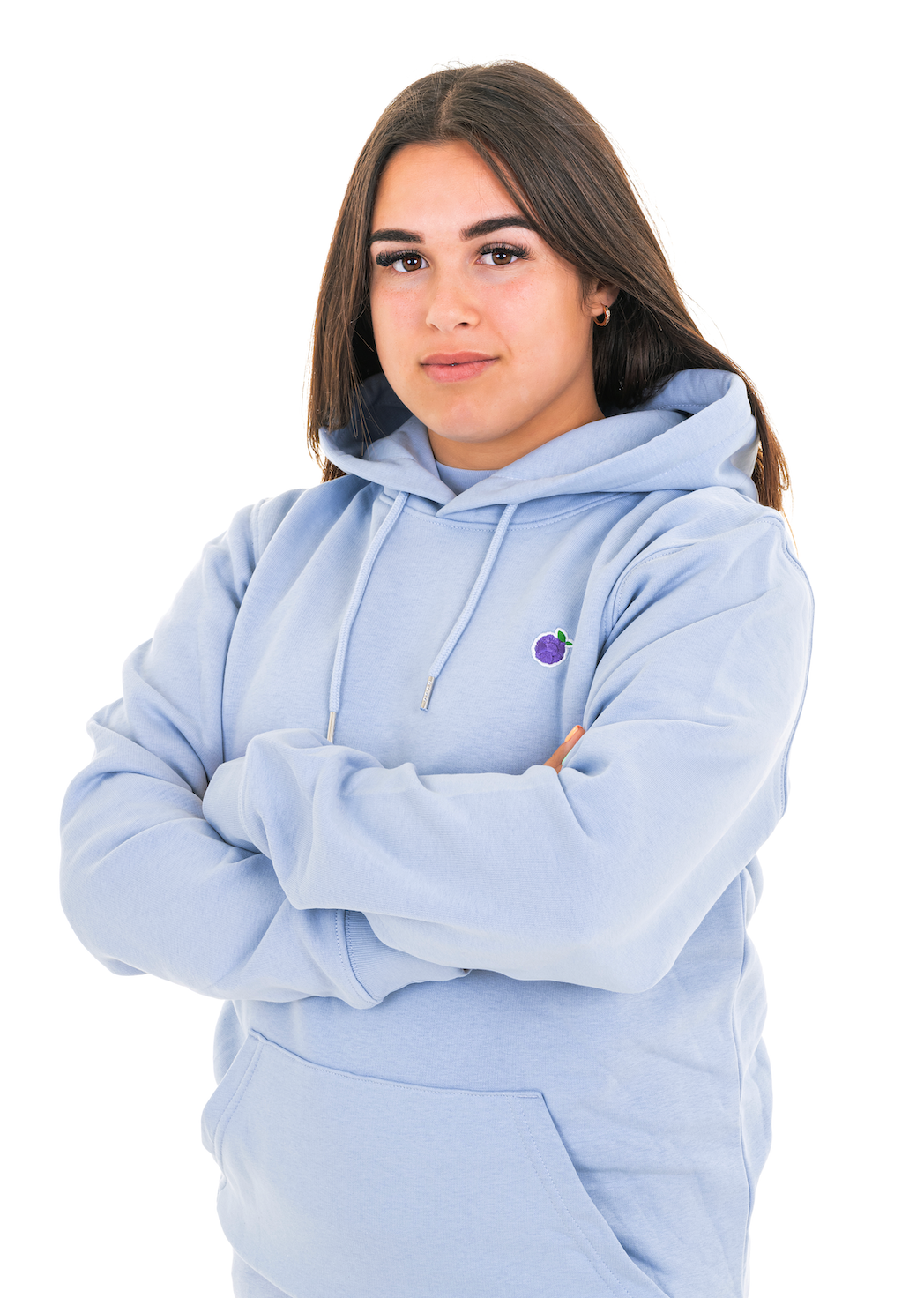 Blue Blackberry Premium Organic Hoodie