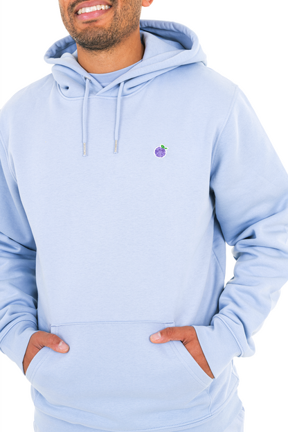 Blue Blackberry Premium Organic Hoodie