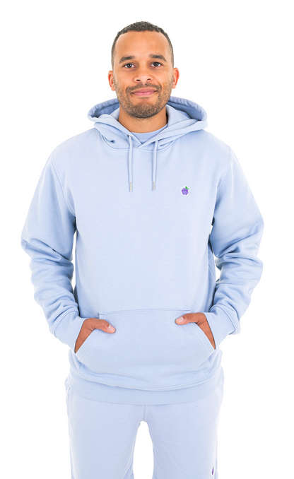 Blue Blackberry Premium Organic Hoodie