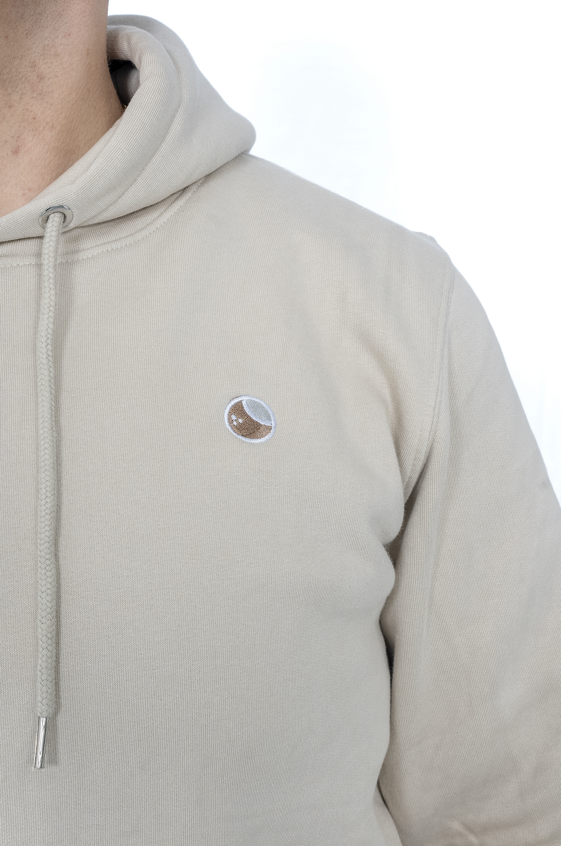 Brown Coconut Premium Organic Hoodie