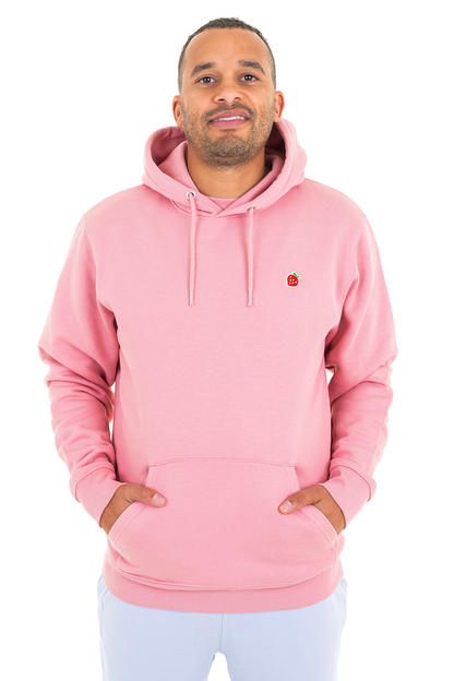 Pink Strawberry Premium Organic Hoodie