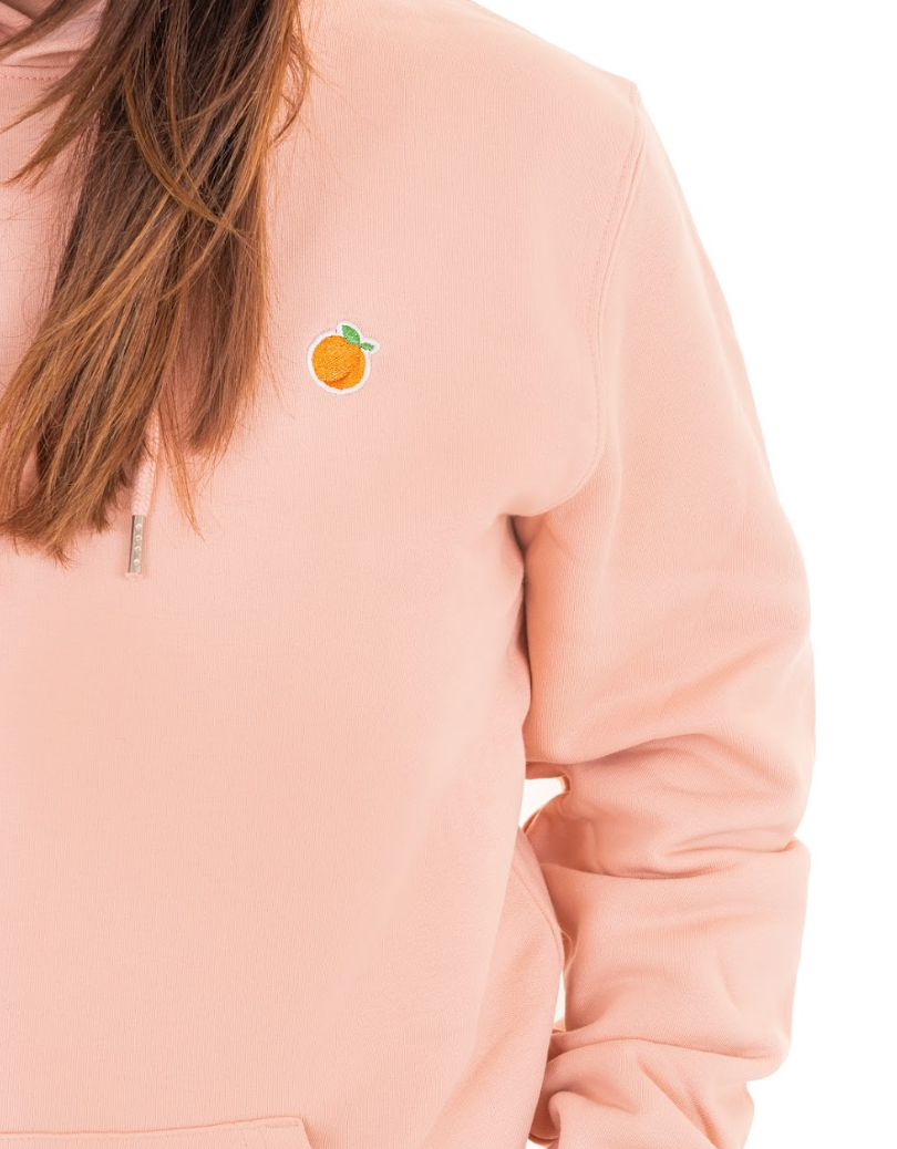 Orange Premium Organic Hoodie