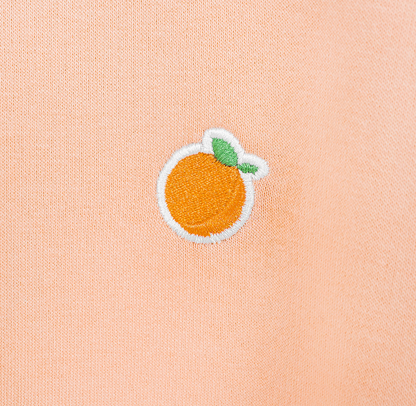 Orange Premium Organic Hoodie