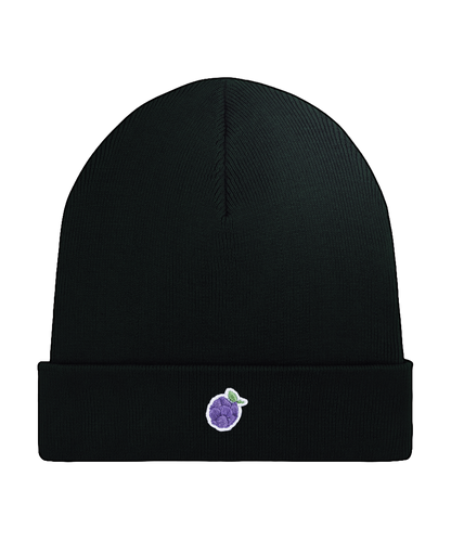 Black Blackberry Organic Beanie