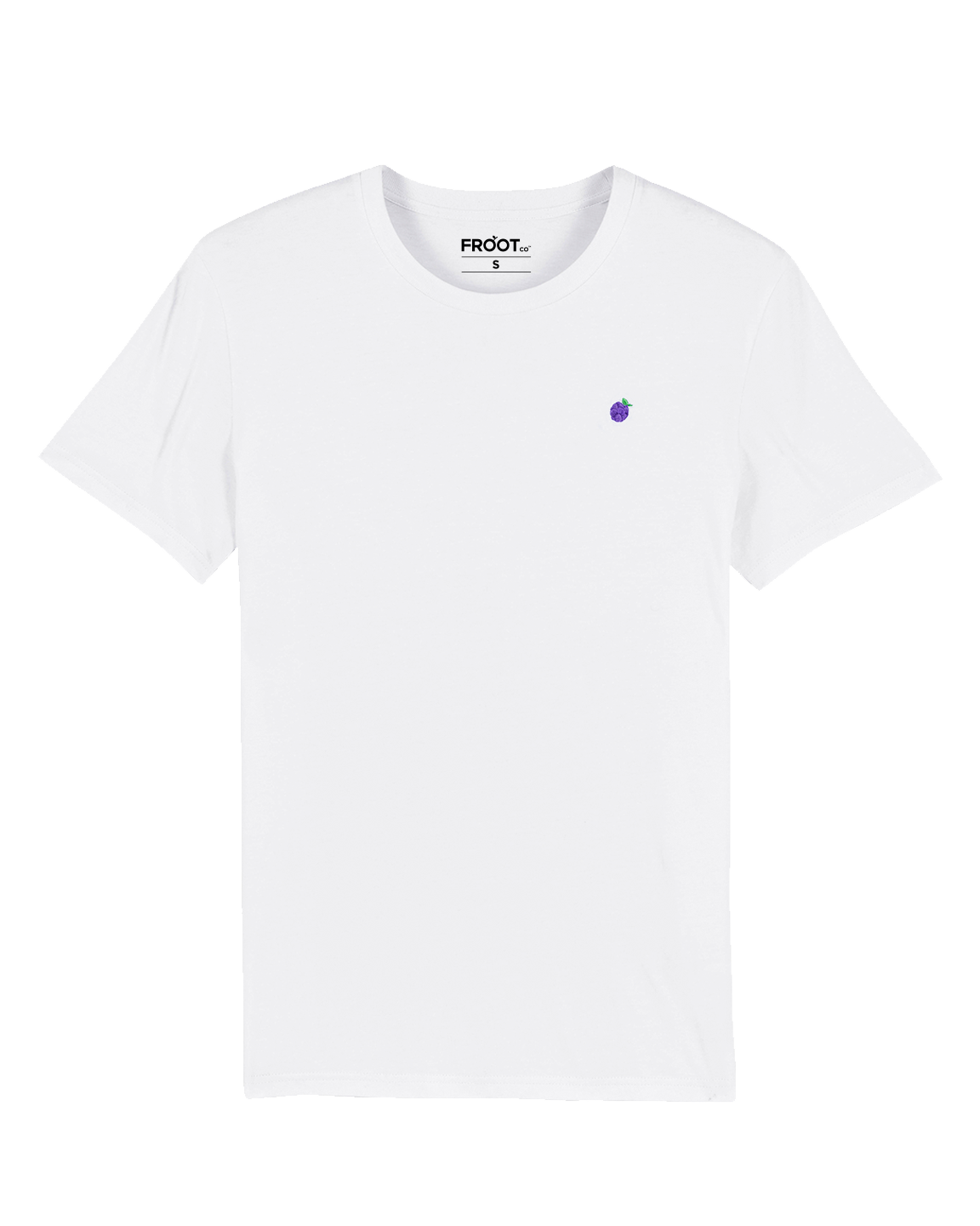 White Blackberry Premium Organic T-Shirt