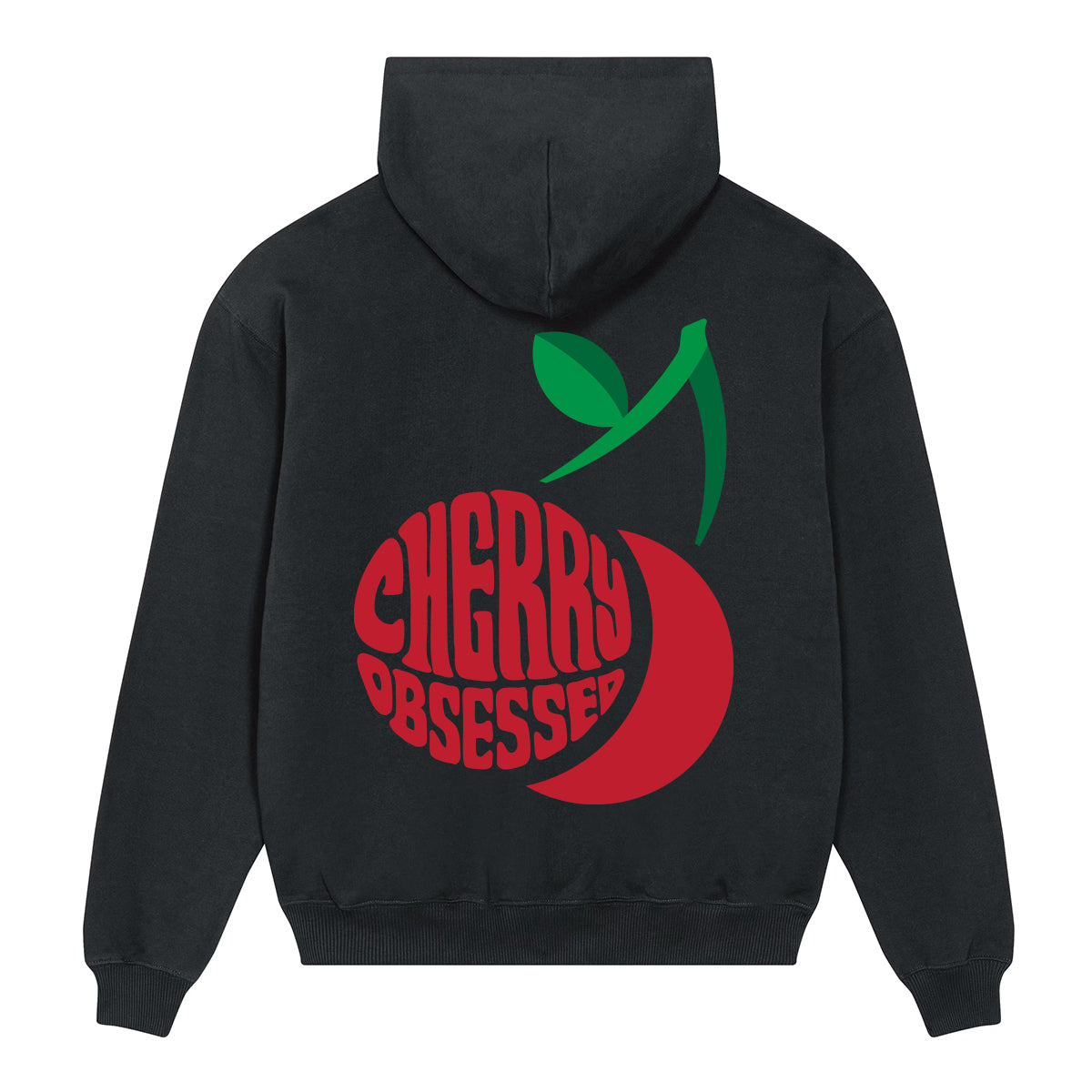Black Cherry Obsessed Heavyweight Hoodie