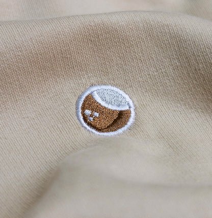 Brown Coconut Premium Organic Hoodie