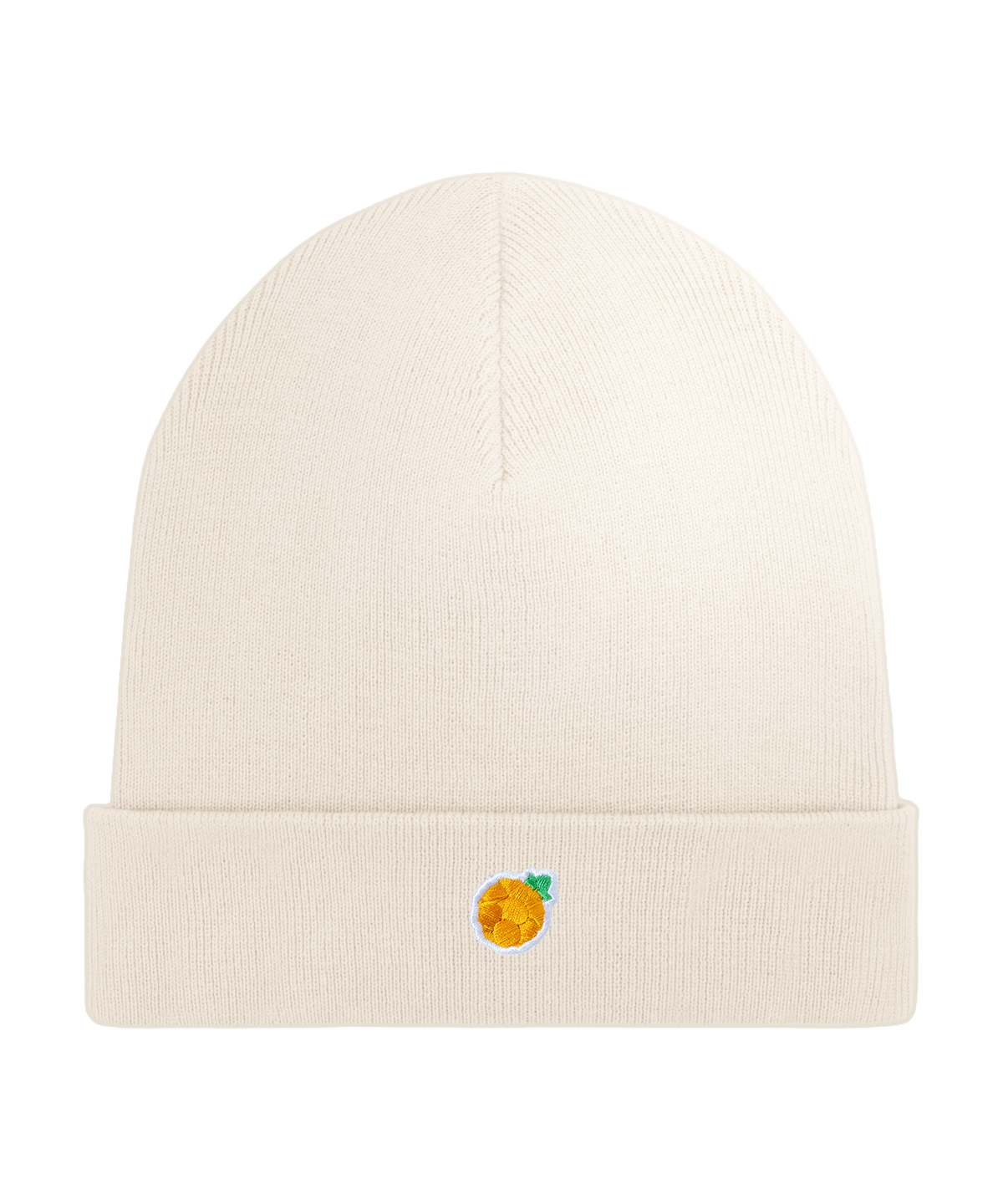 Natural Raw Pineapple Organic Beanie