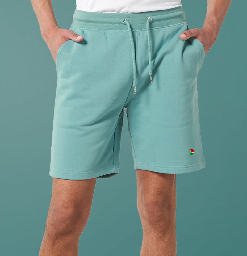 Teal Watermelon Premium Organic Shorts