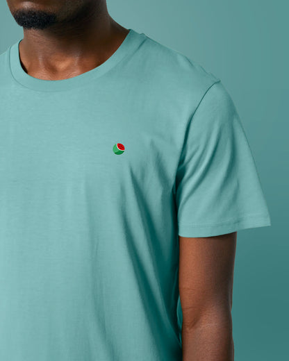 Teal Watermelon Premium Organic T-Shirt