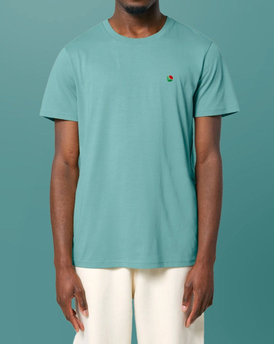 Teal Watermelon Premium Organic T-Shirt