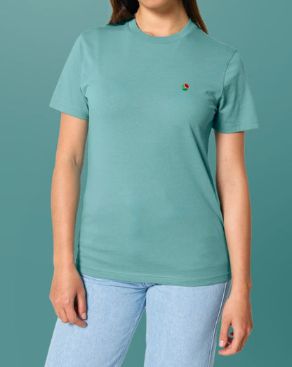 Teal Watermelon Premium Organic T-Shirt